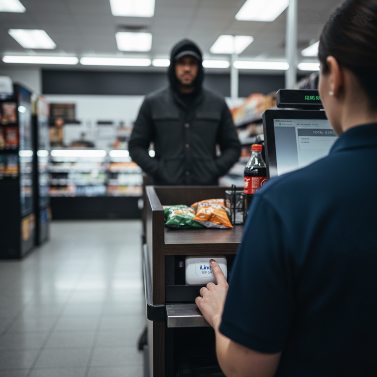 iLinq SEP G4 - Botão de Pânico Discreto para Segurança Comercial